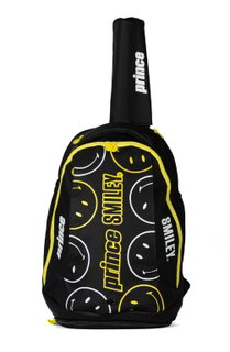 Prince x Smiley Tennis Backpack Performance (Main, Racket and Shoe Compartment) 2025 black